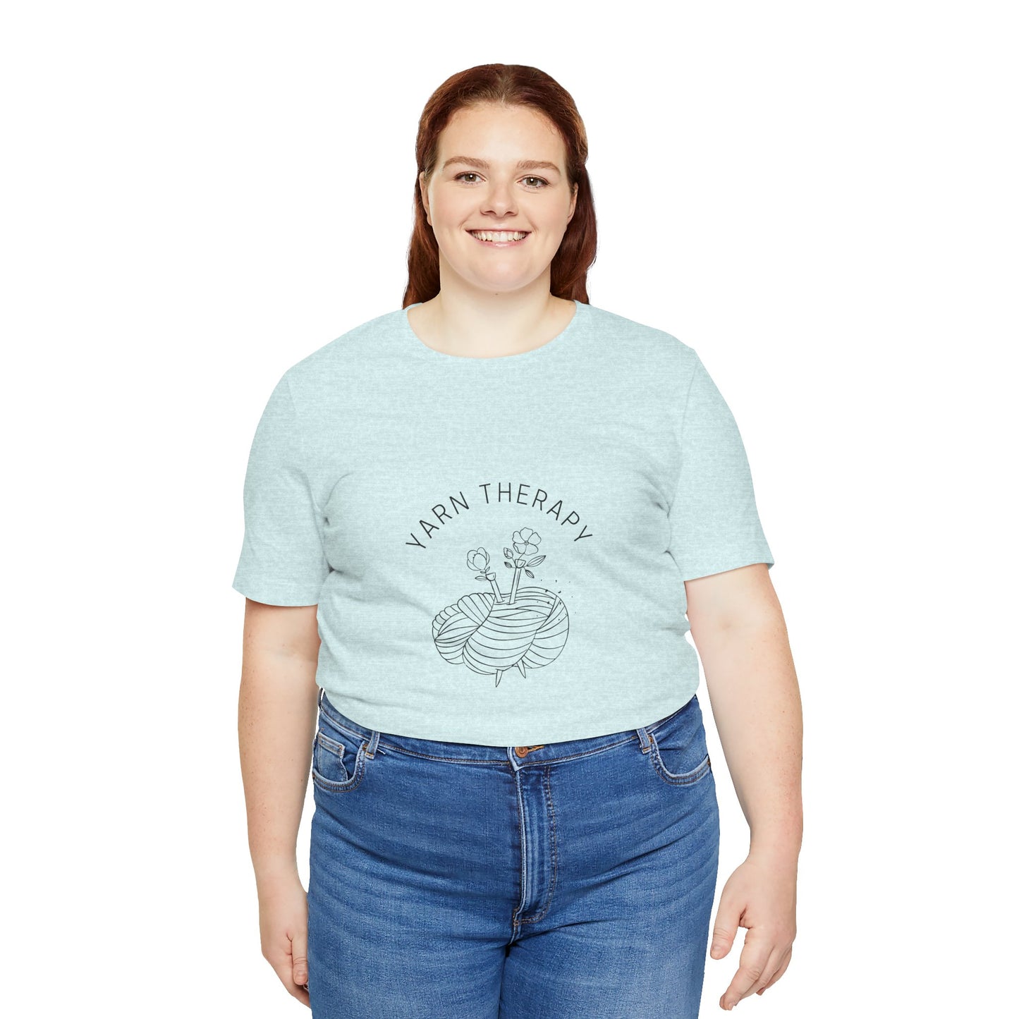 Yarn Therapy Tee — Knitting Lover T-Shirt
