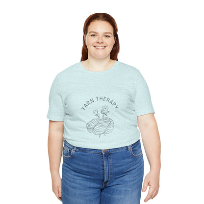 Yarn Therapy Tee — Knitting Lover T-Shirt