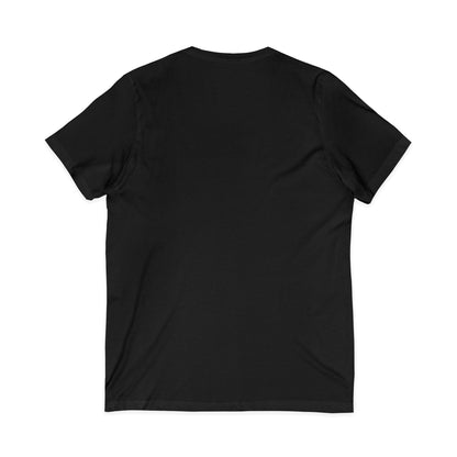 Audio Book Lover V‑Neck Tee  Only One More Chapter to Go Floral Bookshelf T‑Shirt