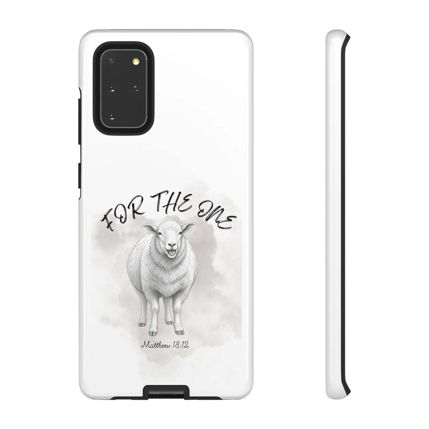 Phone Case — For The One Lamb Design Matthew 18:12