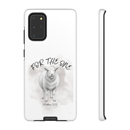 Phone Case — For The One Lamb Design Matthew 18:12