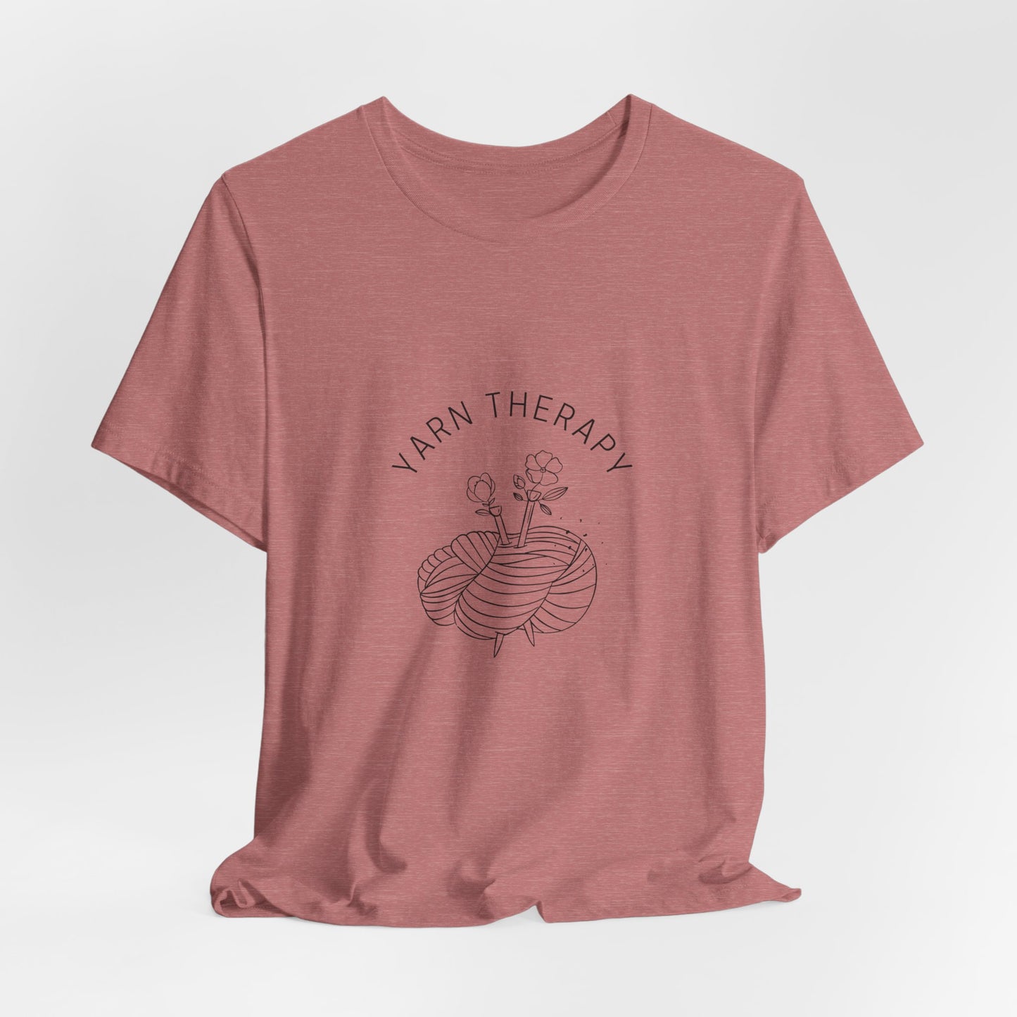 Yarn Therapy Tee — Knitting Lover T-Shirt
