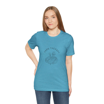 Yarn Therapy Tee — Knitting Lover T-Shirt