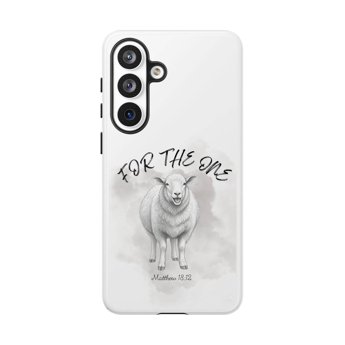Phone Case — For The One Lamb Design Matthew 18:12