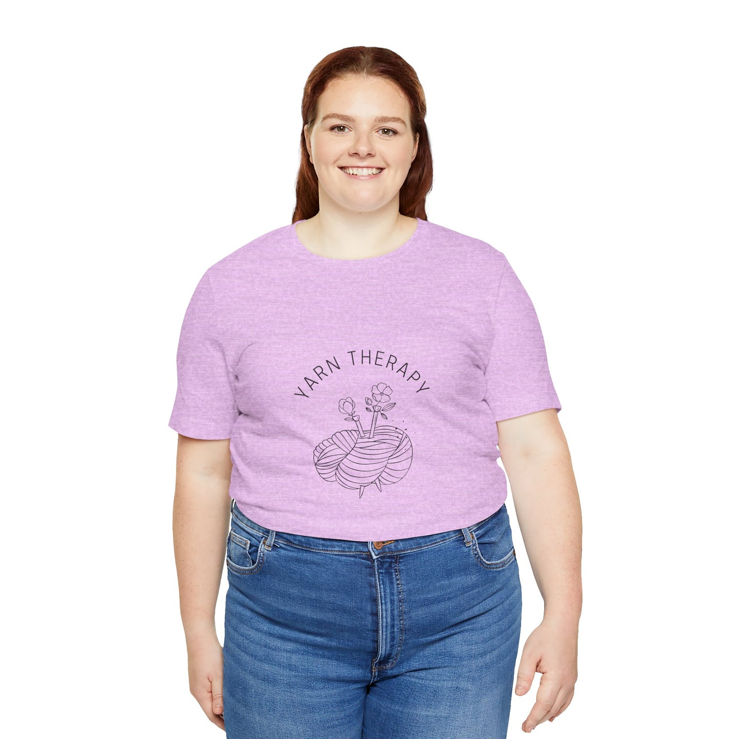 Yarn Therapy Tee — Knitting Lover T-Shirt