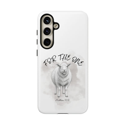 Phone Case — For The One Lamb Design Matthew 18:12