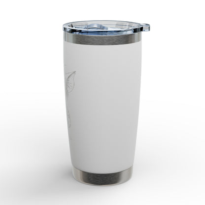 20oz Engraved Tumbler with Whimsical Gremlin Illustration