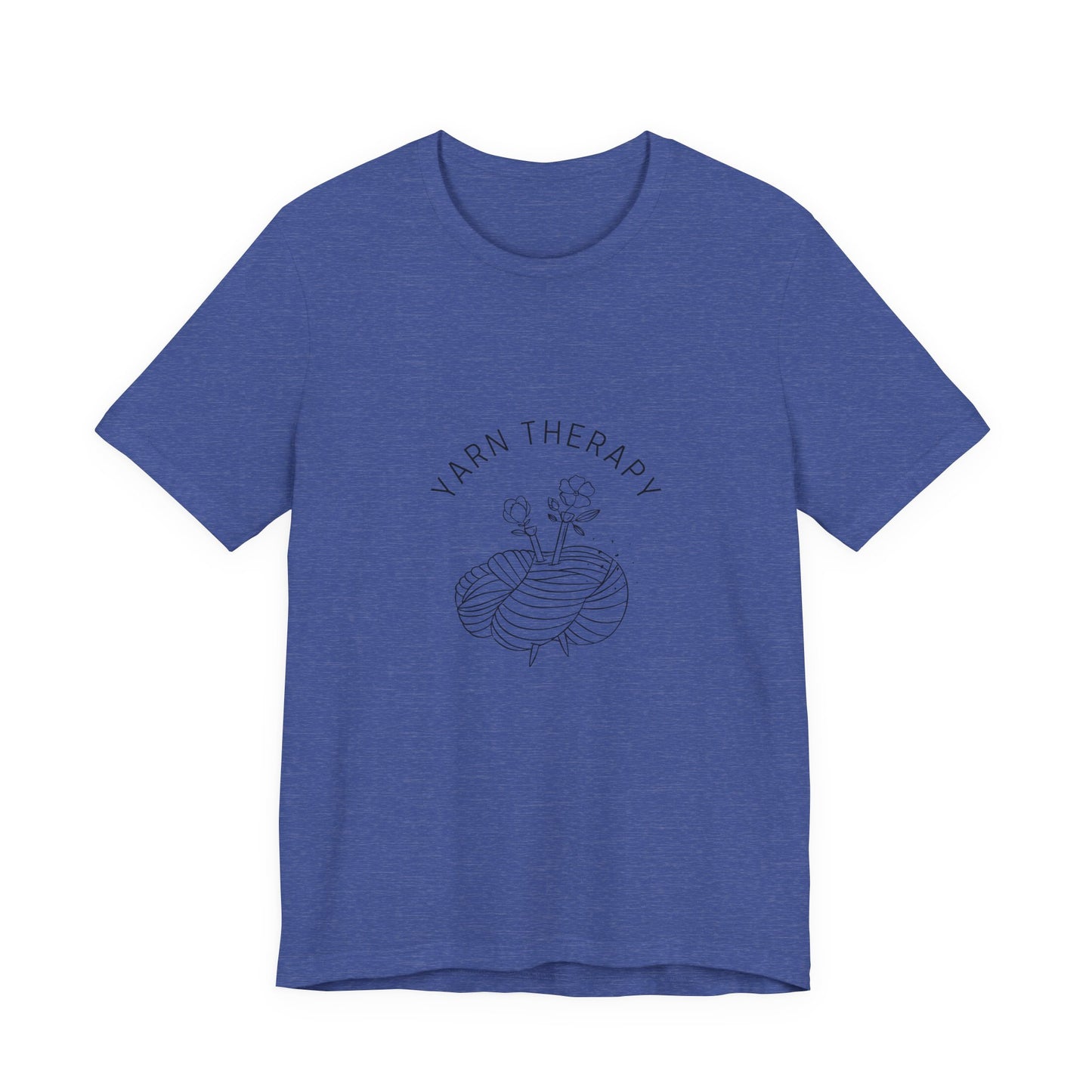Yarn Therapy Tee — Knitting Lover T-Shirt