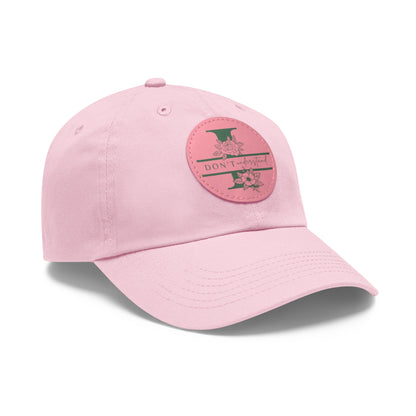 Hat  I dont uinderstand  Leather Patch Baseball Cap