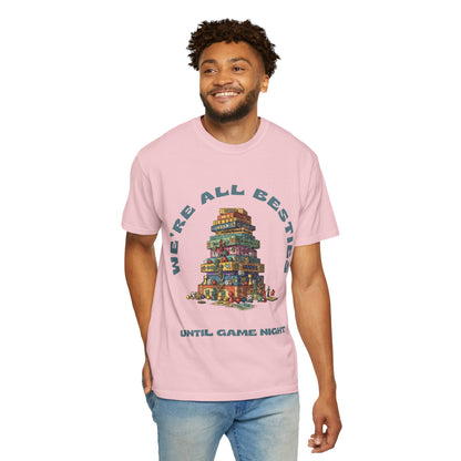 Game Night Besties T-Shirt — "We're All Besties Until Game Night" Graphic Tee