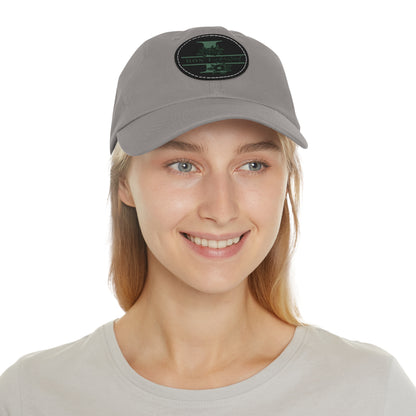 Hat  I dont uinderstand  Leather Patch Baseball Cap
