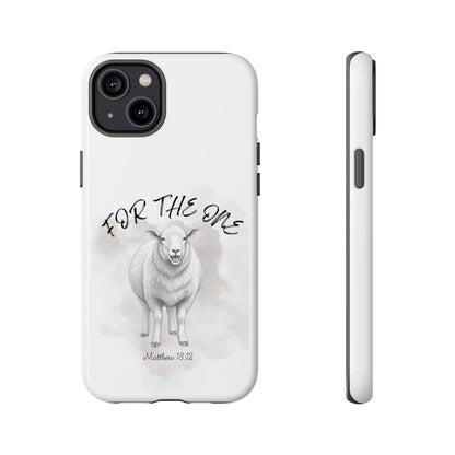 Phone Case — For The One Lamb Design Matthew 18:12