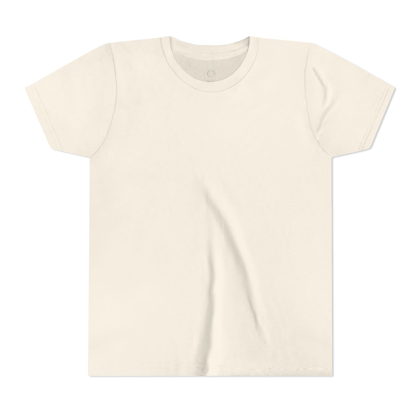 Home Schooled Youth Tee | Pastel Gradient Text, Back Print