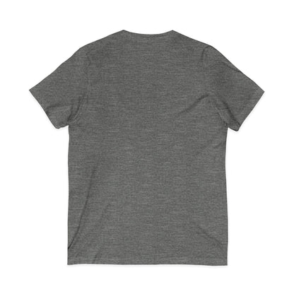 Audio Book Lover V‑Neck Tee  Only One More Chapter to Go Floral Bookshelf T‑Shirt