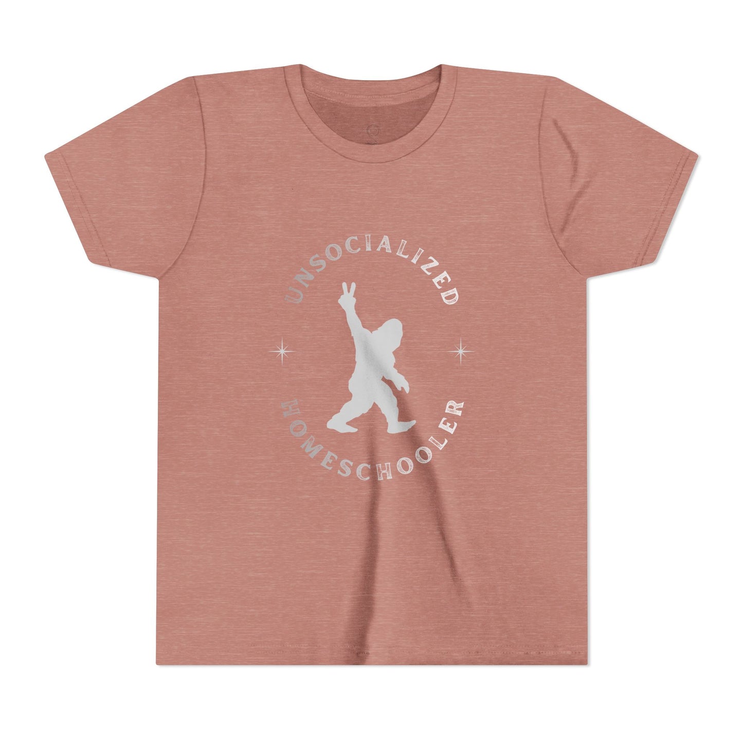 Youth Tee — "Unsocialized Homeschooler" Graphic Shirt (Kids Homeschool Apparel)