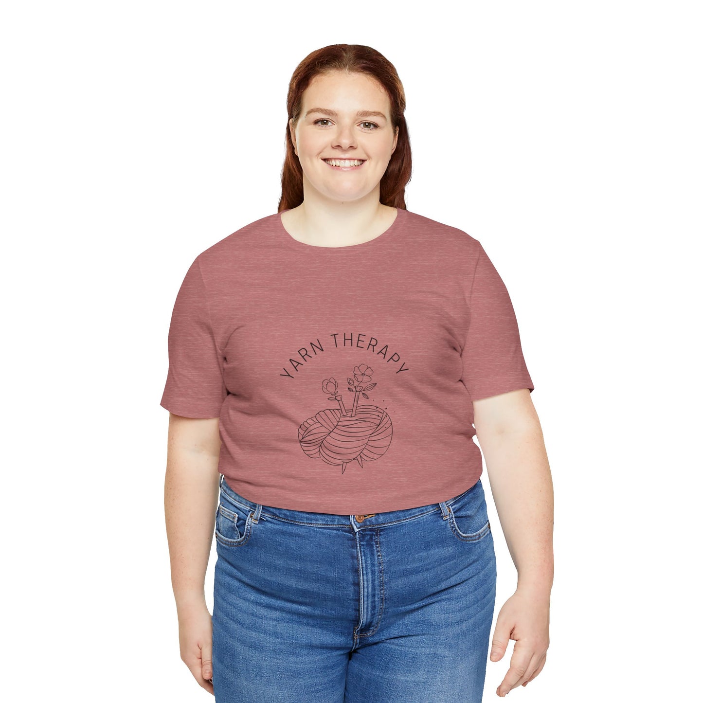 Yarn Therapy Tee — Knitting Lover T-Shirt
