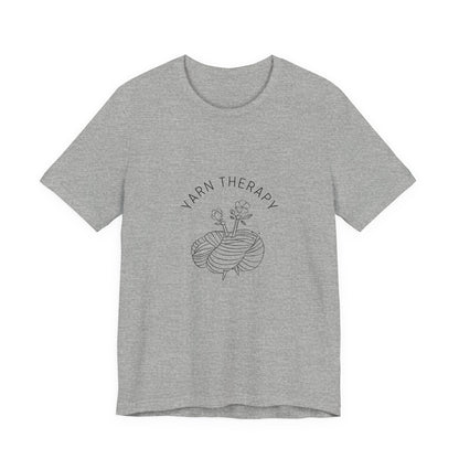 Yarn Therapy Tee — Knitting Lover T-Shirt