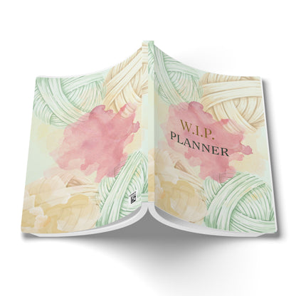 W.I.P. Planner Softcover Journal – Knitting Work-in-Progress Project Notebook