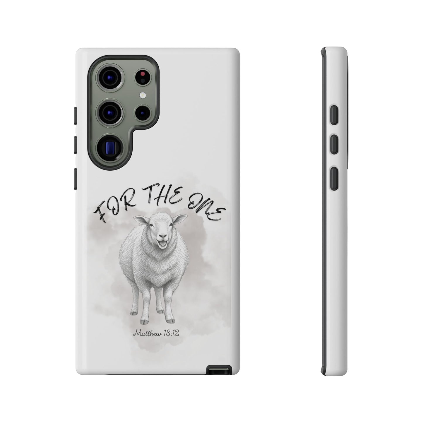 Phone Case — For The One Lamb Design Matthew 18:12
