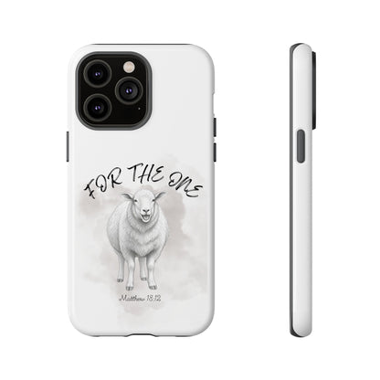 Phone Case — For The One Lamb Design Matthew 18:12