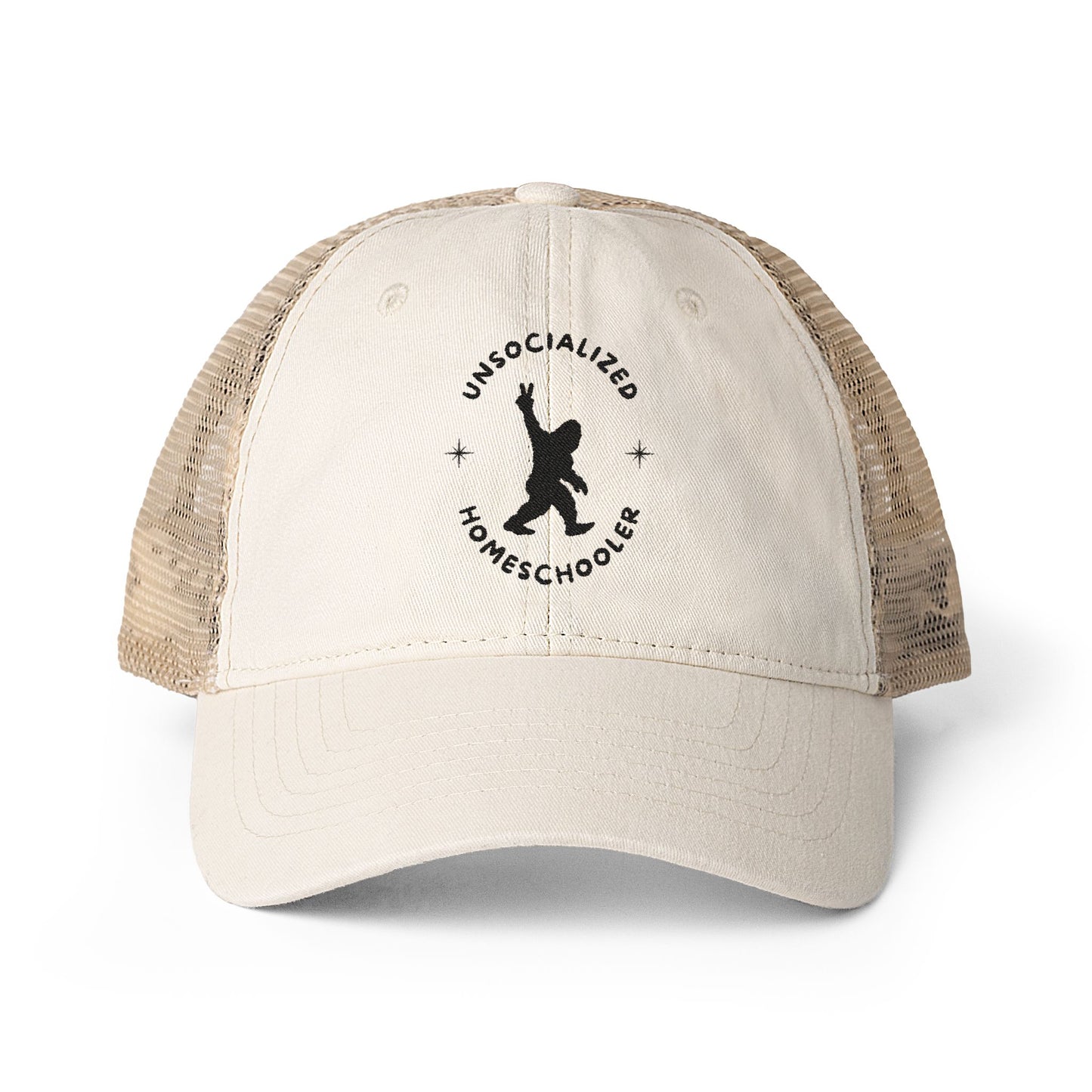Women's Washed Mesh-Back Cap