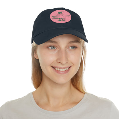 Hat  I dont uinderstand  Leather Patch Baseball Cap