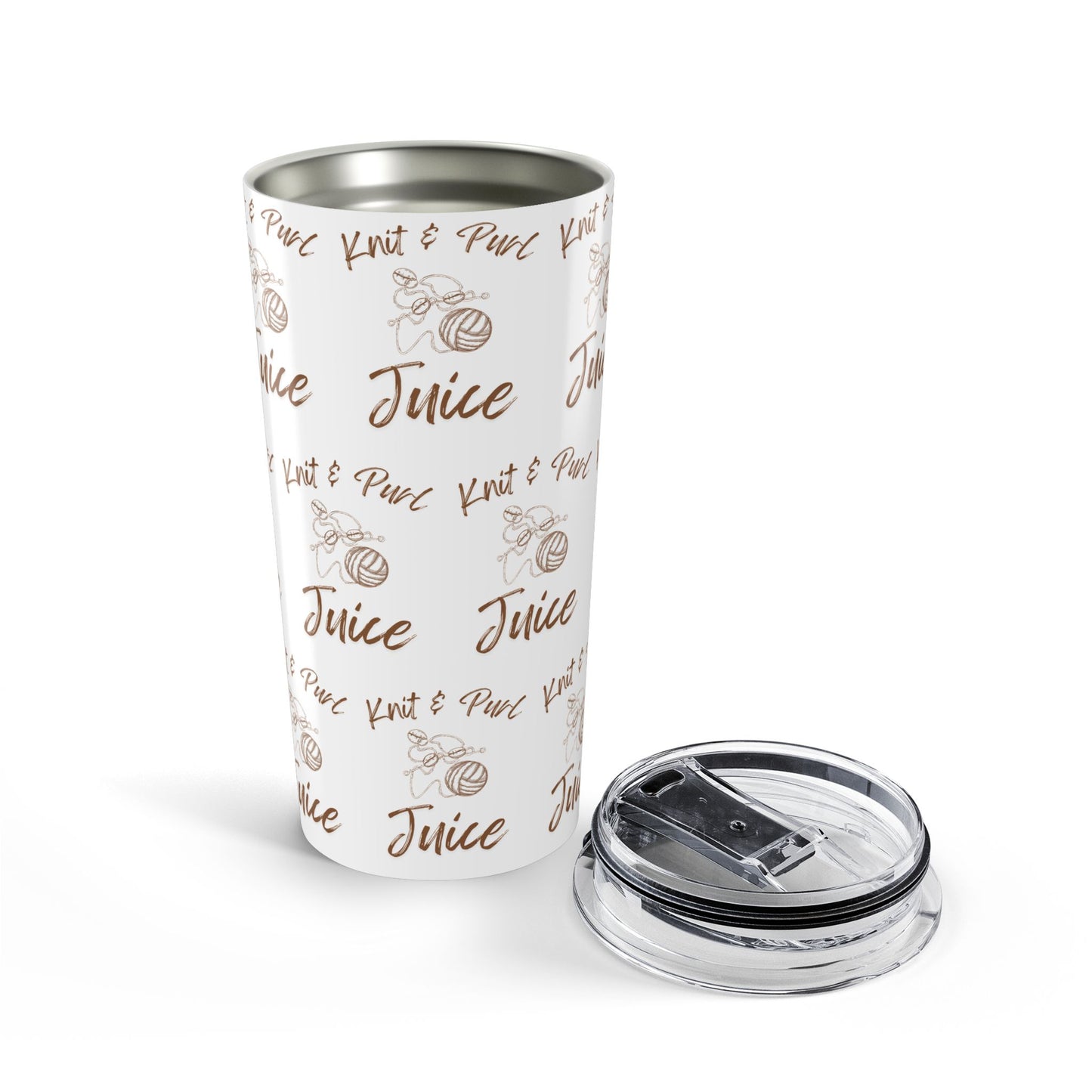 Knit & Purl Juice 20oz Insulated Tumbler