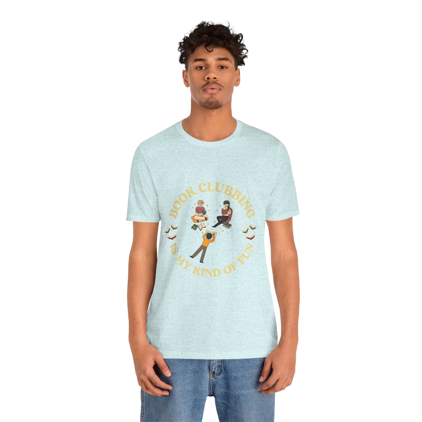 Book Club Tee Book Clubbing Is My Kind Of Fun Graphic Shirt
