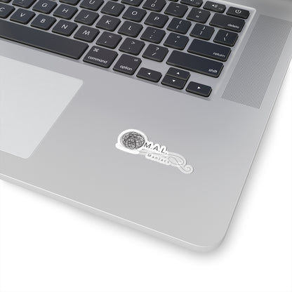 M.A.L. Maniacs Logo Kiss-Cut Sticker — Decorative Laptop Decal