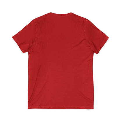 Audio Book Lover V‑Neck Tee  Only One More Chapter to Go Floral Bookshelf T‑Shirt