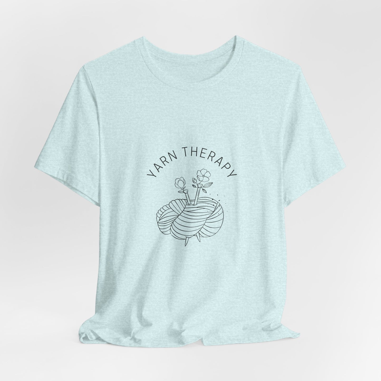 Yarn Therapy Tee — Knitting Lover T-Shirt