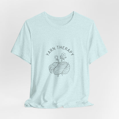 Yarn Therapy Tee — Knitting Lover T-Shirt