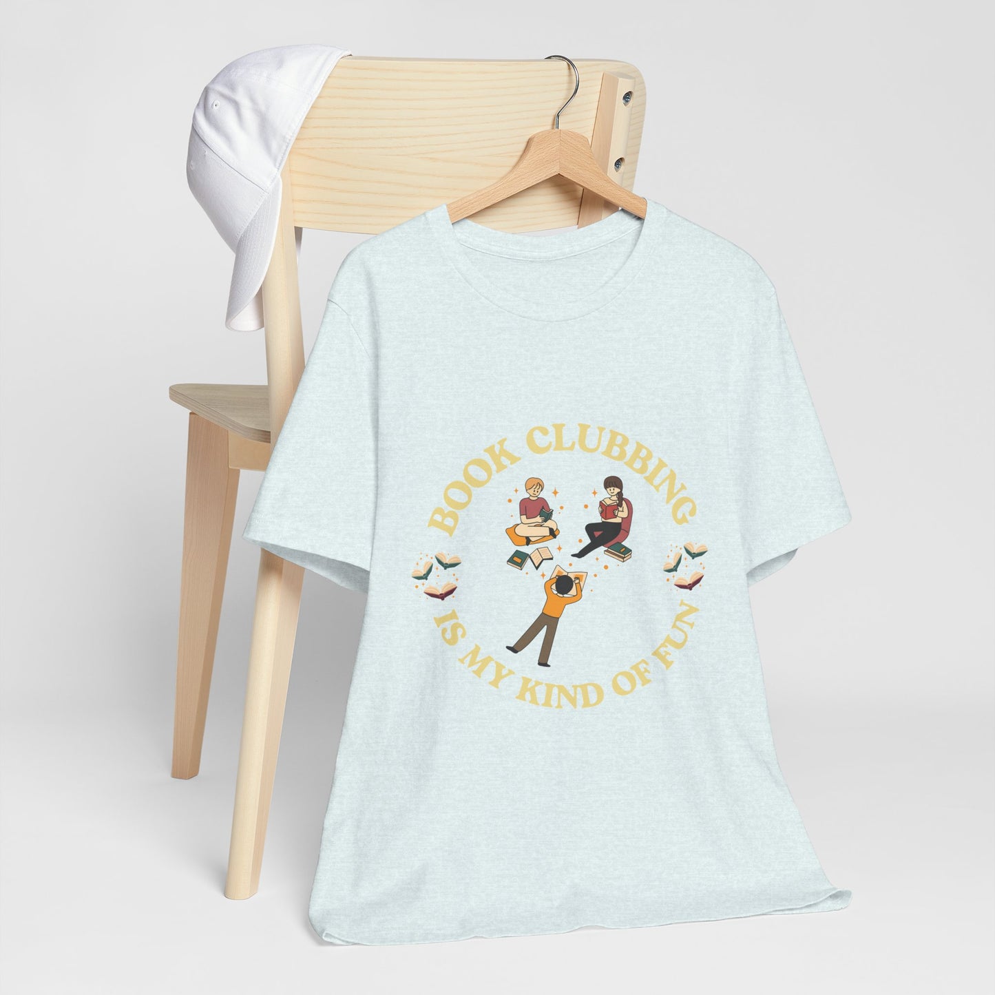 Book Club Tee Book Clubbing Is My Kind Of Fun Graphic Shirt