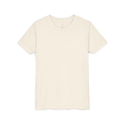 Home Schooled Youth Tee | Pastel Gradient Text, Back Print