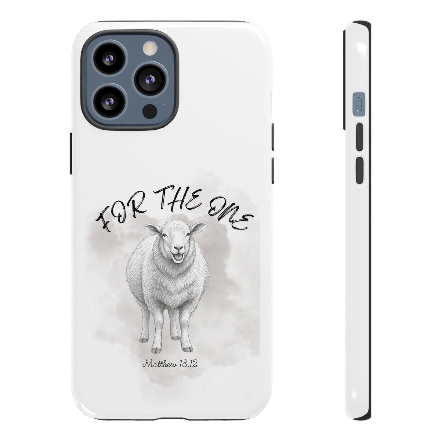 Phone Case — For The One Lamb Design Matthew 18:12