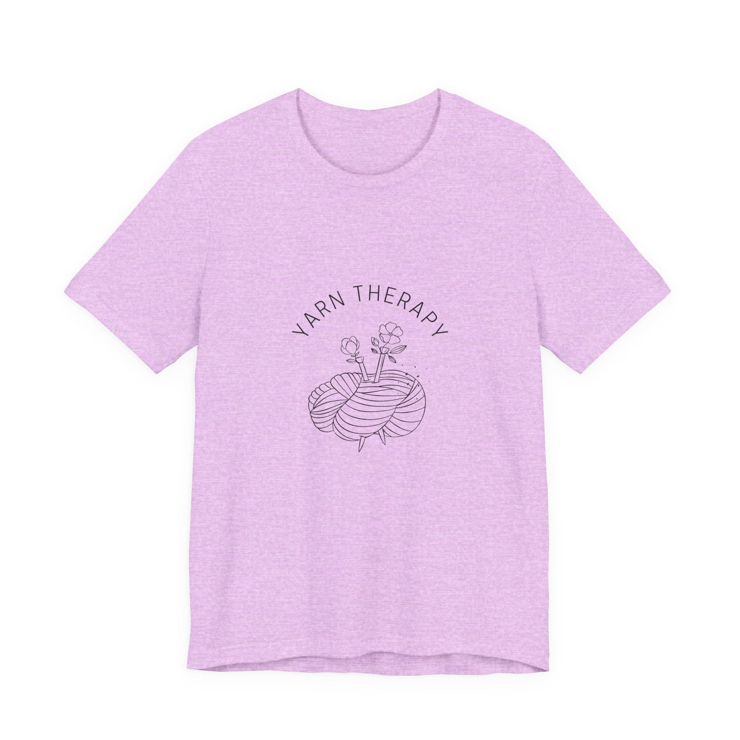 Yarn Therapy Tee — Knitting Lover T-Shirt