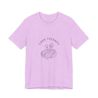 Yarn Therapy Tee — Knitting Lover T-Shirt