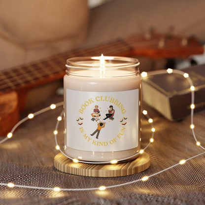 Book Clubbing Soy Candle Book Clubbing Is My Kind of Fun Scented Candle, 9oz