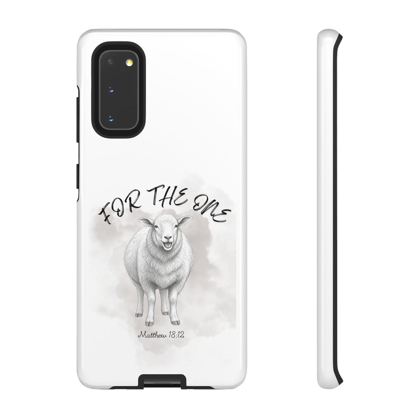 Phone Case — For The One Lamb Design Matthew 18:12