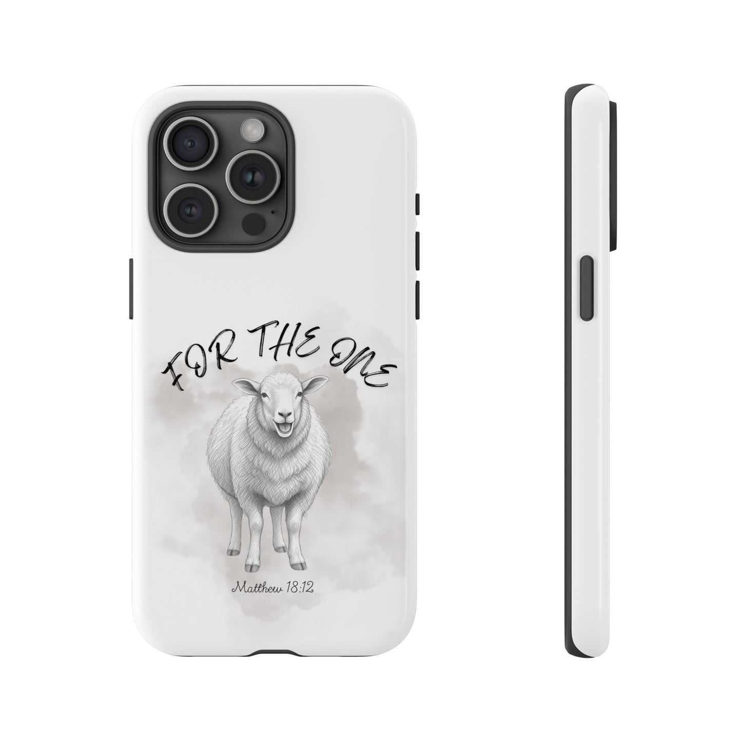 Phone Case — For The One Lamb Design Matthew 18:12