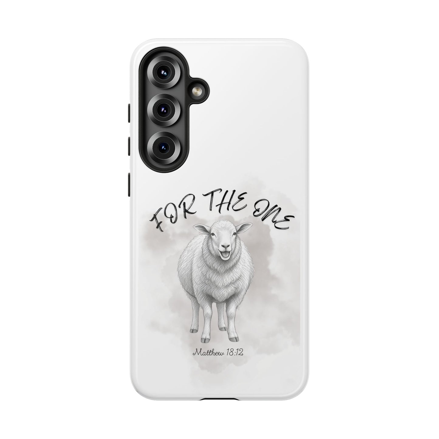 Phone Case — For The One Lamb Design Matthew 18:12