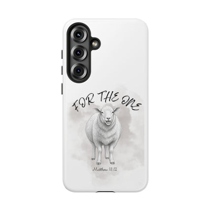 Phone Case — For The One Lamb Design Matthew 18:12