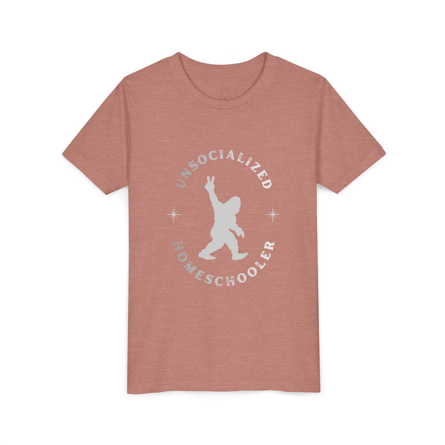 Youth Tee — "Unsocialized Homeschooler" Graphic Shirt (Kids Homeschool Apparel)