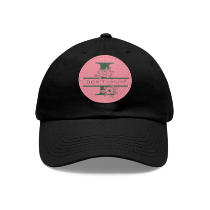 Hat  I dont uinderstand  Leather Patch Baseball Cap