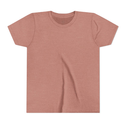 Home Schooled Youth Tee | Pastel Gradient Text, Back Print