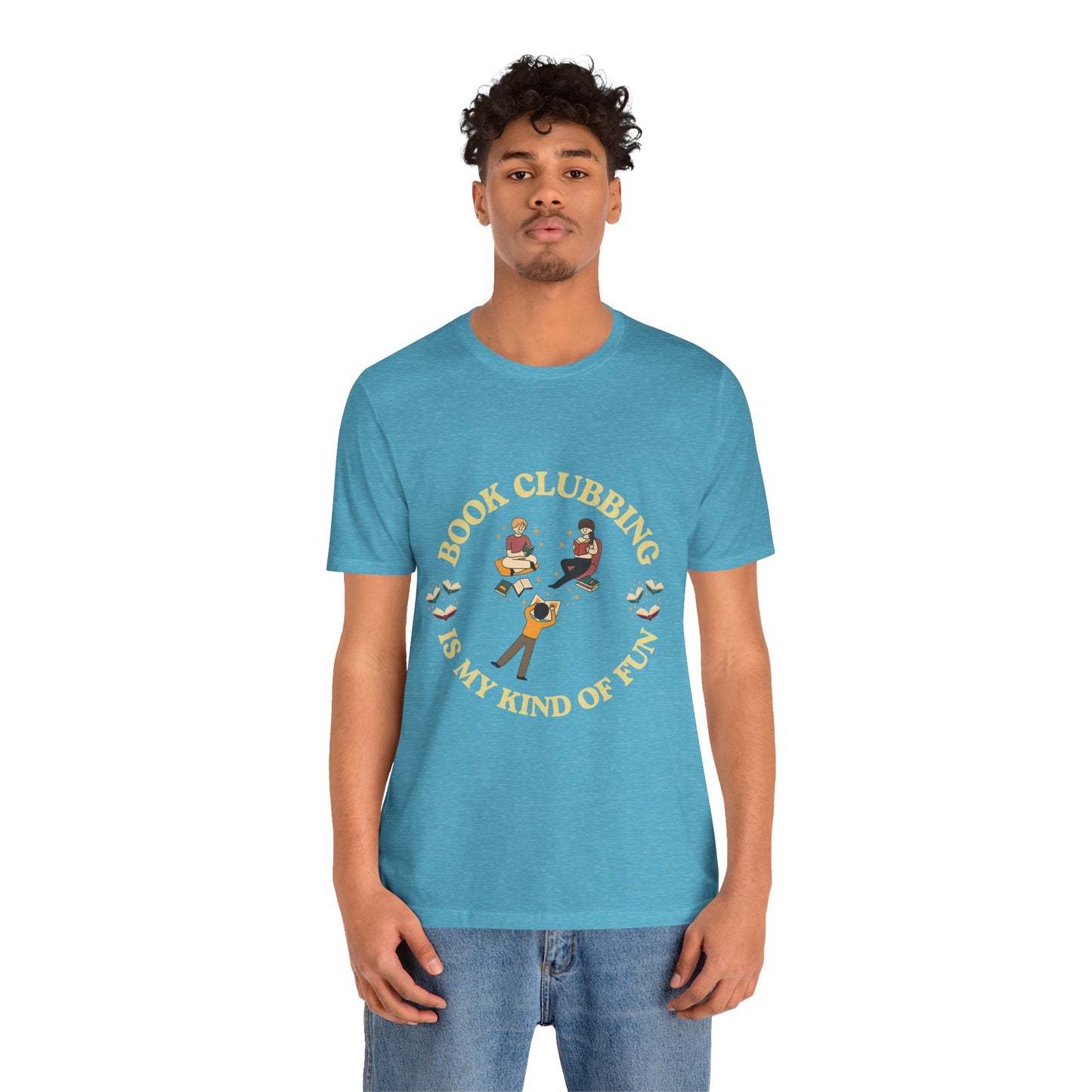 Book Club Tee Book Clubbing Is My Kind Of Fun Graphic Shirt