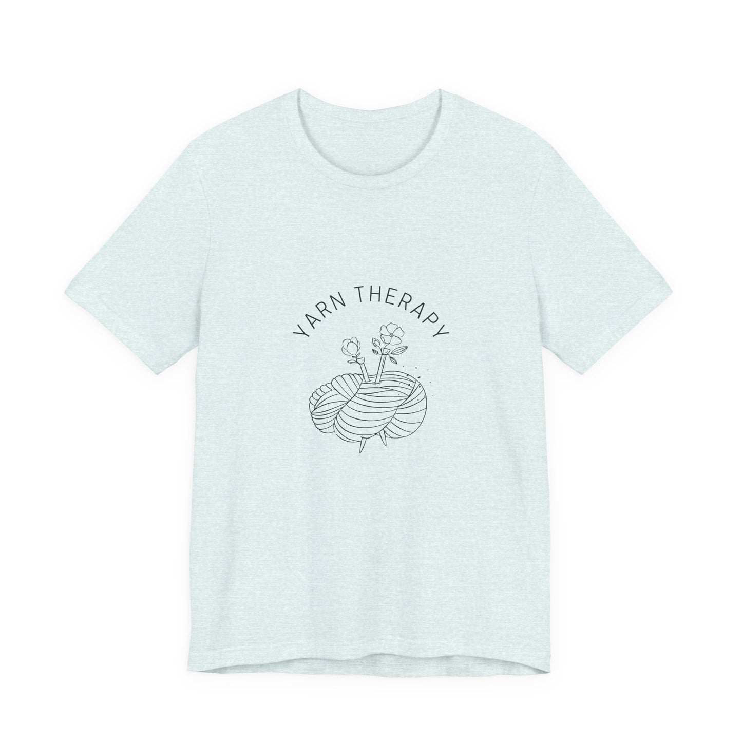 Yarn Therapy Tee — Knitting Lover T-Shirt