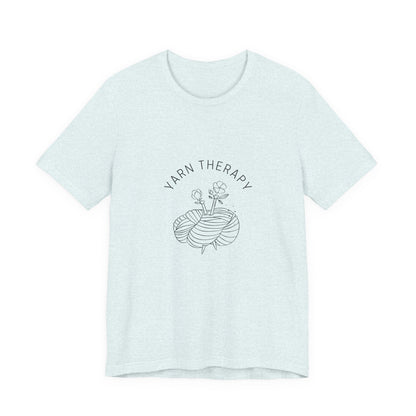 Yarn Therapy Tee — Knitting Lover T-Shirt