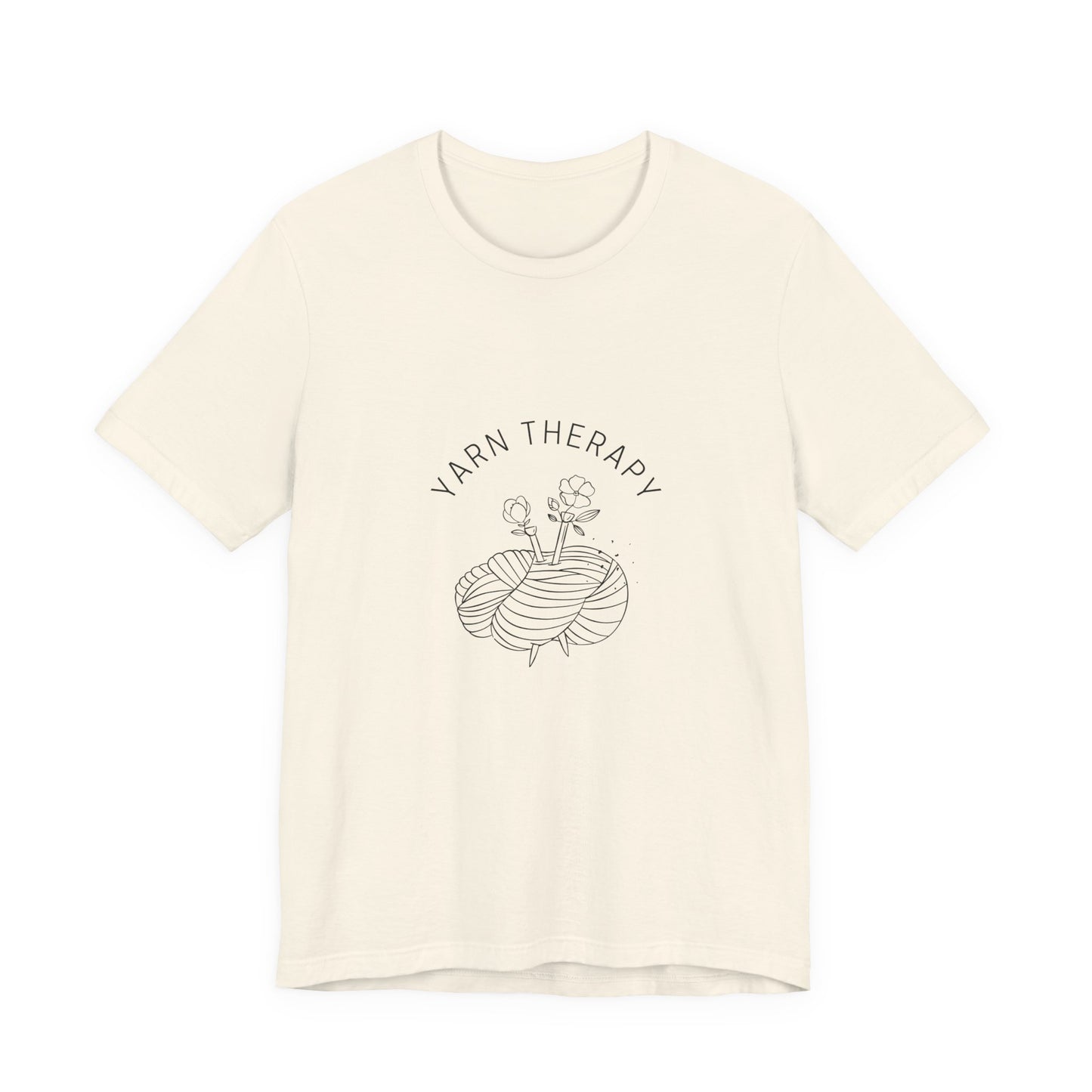 Yarn Therapy Tee — Knitting Lover T-Shirt