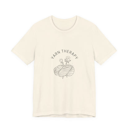 Yarn Therapy Tee — Knitting Lover T-Shirt